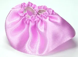 Bright Pink Duplo Wear Cloth Skirt Satin