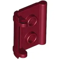 Dark Red Minifigure, Utensil Book Binding with 2 Studs