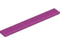 Magenta Tile 1 x 8