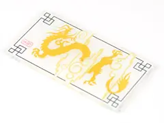 Trans-Clear Glass for Window 1 x 4 x 6 with Dragon Pattern