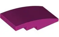 Magenta Slope, Curved 4 x 2