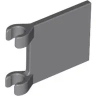 Dark Bluish Gray Flag 2 x 2 Square
