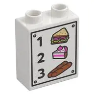 DUPLO BRICK 1X2X2 "NO 16"