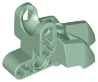 Sand Green Hero Factory Foot with Three Short Claws and Ball Joint Socket