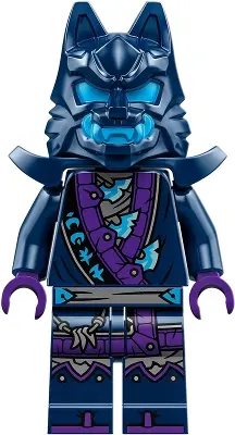 Wolf Mask Warrior / Wolf Mask Claw Warrior  - Dark Blue and Dark Azure Mask, Shoulder Armor