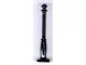 Black Support 2 x 2 x 7 Lamp Post, 6 Base Flutes