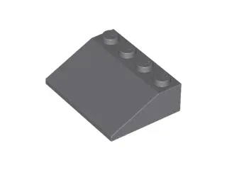 Dark Bluish Gray Slope 33 3 x 4