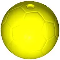 Neon Yellow Ball, Sports Soccer Plain