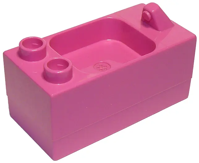 Dark Pink Duplo, Furniture Sink