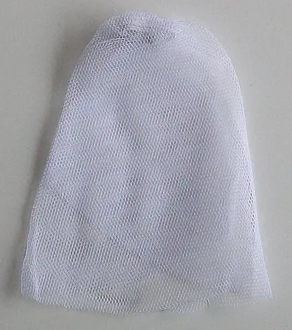 White Duplo, Cloth Shower Curtain