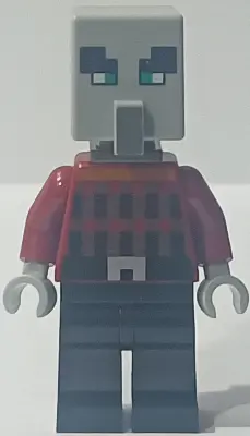 (Pillager) - Narrow Eyes, Dark Bluish Gray Neck Bracket