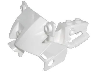 White Motorcycle Fairing, City
