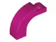 Magenta Arch 1 x 3 x 2 Curved Top