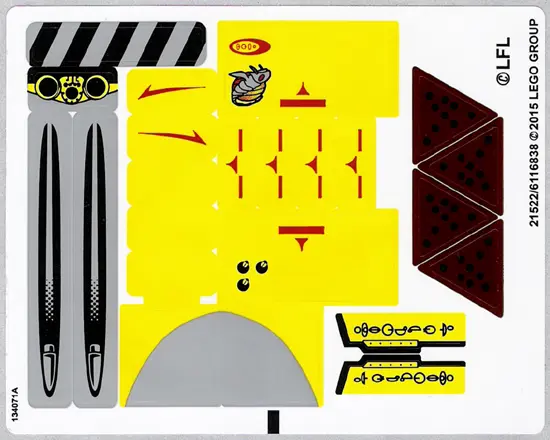 Sticker Sheet for Set 75092 - (21522/6116838)
