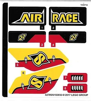 Sticker Sheet for Set 60144 - (32785/6183833)