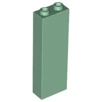Sand Green Brick 1 x 2 x 5