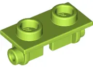 Lime Hinge Brick 1 x 2 Top Plate