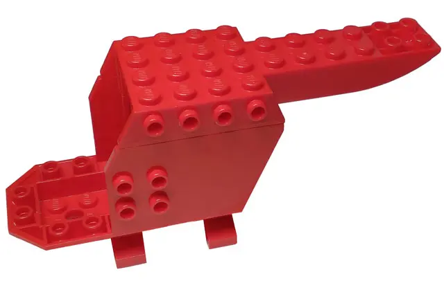 Red Helicopter Body without Top Pin