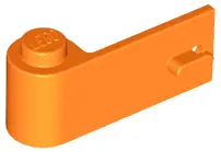 Orange Door 1 x 3 x 1 Left