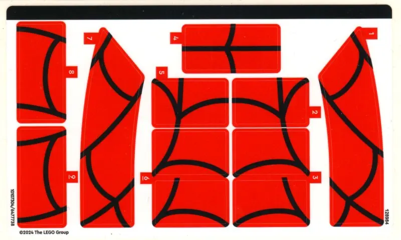 Sticker Sheet for Set 76285 - (10107304/6477738)