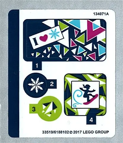 Sticker Sheet for Set 41321 - (33519/6188102)