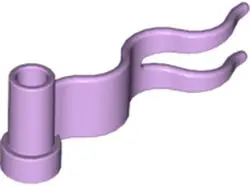 Lavender Flag 4 x 1 Wave Right