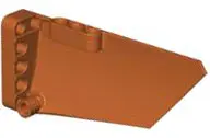 Dark Orange Technic, Panel Fairing #17 Large Smooth, Side A