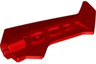 Red Large Figure Weapon, Blade Jagged with Axle Holder