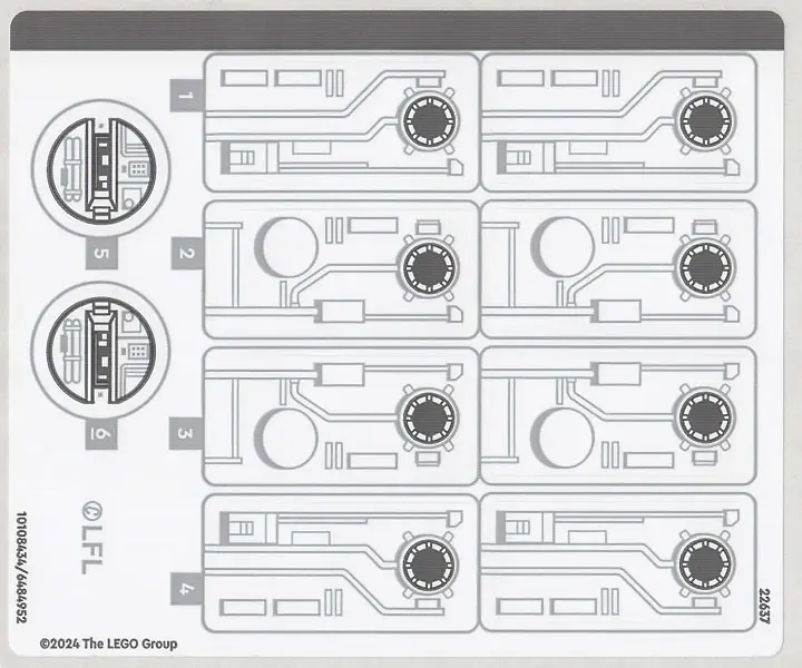 Sticker Sheet for Set 75376 - (10108434/6484952)