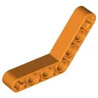Orange Technic, Liftarm, Modified Bent Thick 1 x 7 (4 - 4)