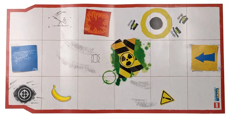 White Paper Test Mat for BOOST (Set 17101)