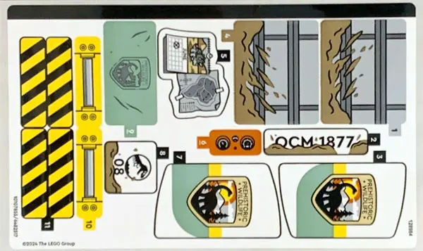 Sticker Sheet for Set 76966 - (10107855/6482517)