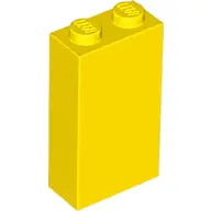 Yellow Brick 1 x 2 x 3