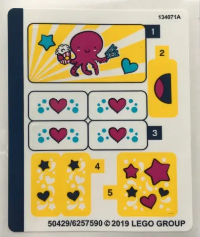 Sticker Sheet for Set 41373 - (50429/6257590)