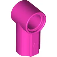 Dark Pink Technic, Axle and Pin Connector Angled #1