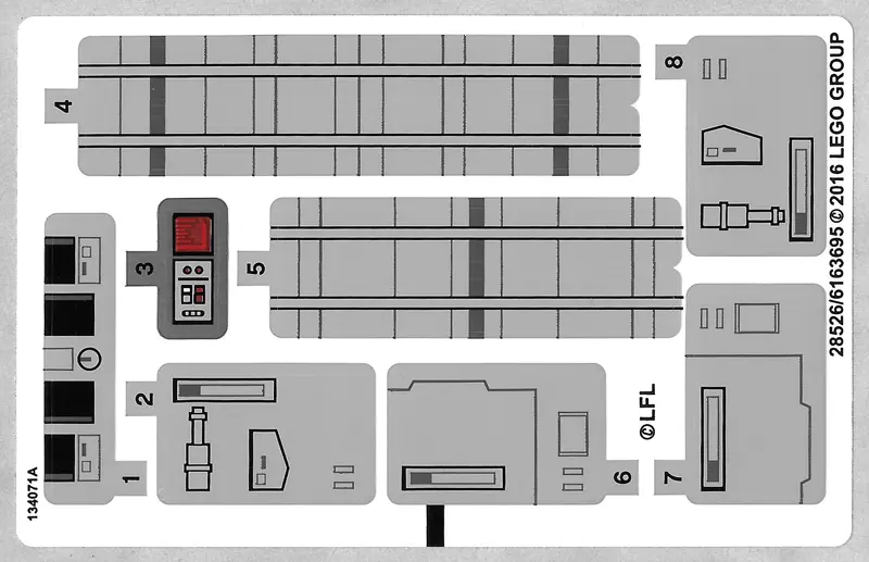 Sticker Sheet for Set 75154 - (28526/6163695)