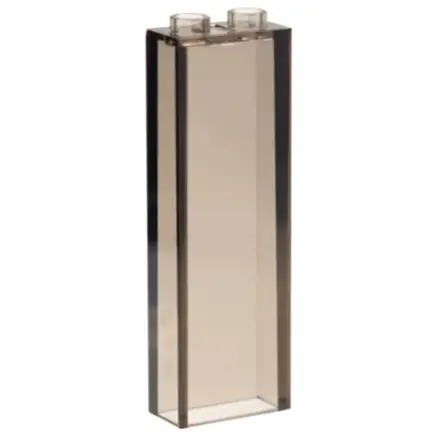 Trans-Brown Brick 1 x 2 x 5
