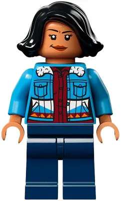 Sammy Gutierrez - Medium Blue Jacket over Dark Red Shirt, Dark Blue Legs