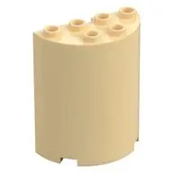 WALL ELEMENT, ROUND 2X4X4