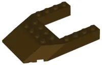Dark Brown Wedge 6 x 8 Cutout