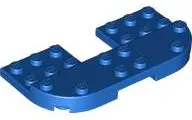Blue Plate, Round 4 x 8 x 2/3, Raised 2 x 8 and 2 x 2 Cutout