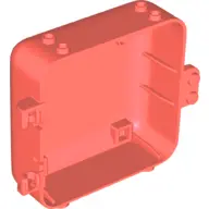 Coral Container, Box 3 x 8 x 6 2/3 Half Back