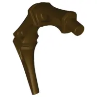 Dark Brown Appendage Bony Small with Bar End (Leg / Rib / Tail)