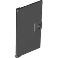 Black Door 1 x 4 x 6 with Stud Handle
