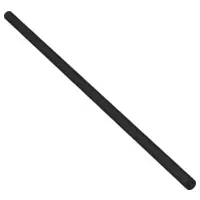 Black Hose, Pneumatic 4mm D. V2 Precut 16L / 12.8cm