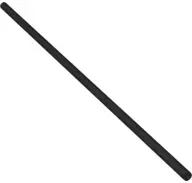 Black Hose, Pneumatic 4mm D. V2 Precut 29L / 23.2cm