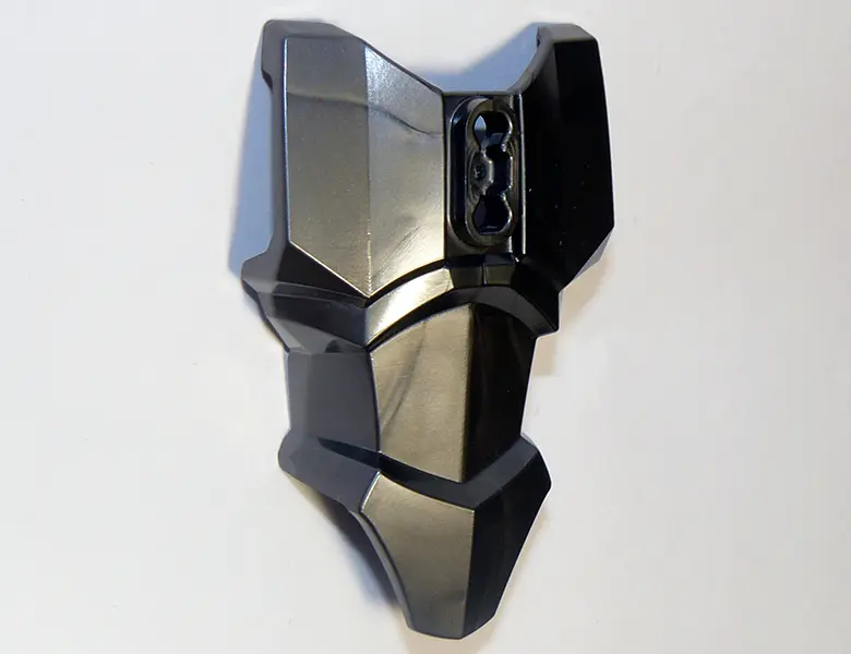 Pearl Dark Gray Large Figure Torso Armor with 2 Chest Holes
