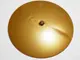 Pearl Gold Dish 9 x 9 Inverted with Pin Hole (Radar)