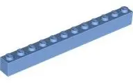 Medium Blue Brick 1 x 12