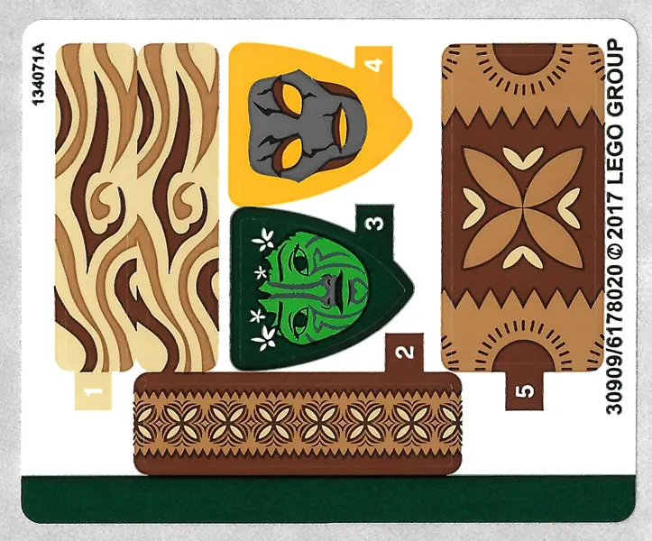 Sticker Sheet for Set 41150 - International Version - (30909/6178020)